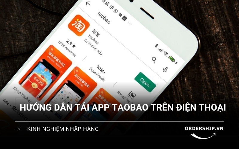 Mua đồ Trung là phải có app Taobao